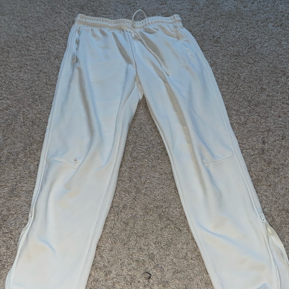 Straight jogging pants